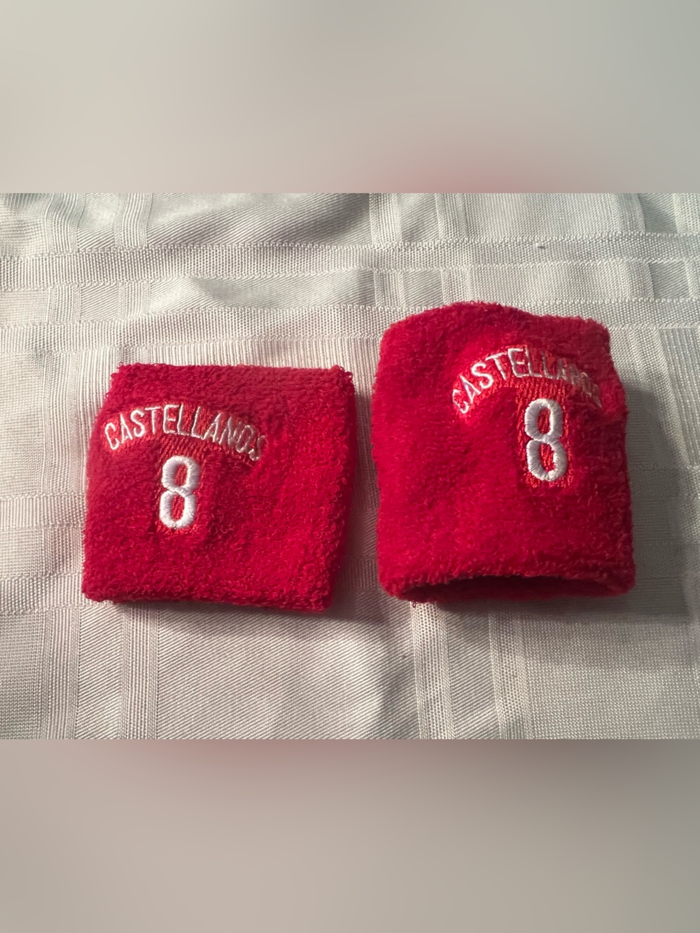 Philadelphia Phillies Nick Castellanos wristbands